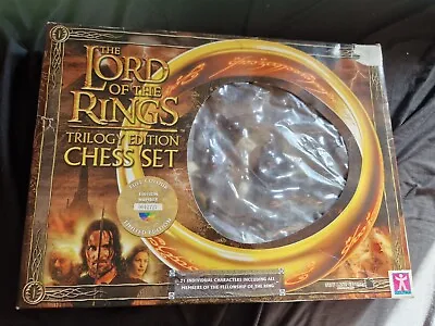The Lord Of The Rings Trilogy Edition CHESS SET Colour Limited Ed Character • £79.99