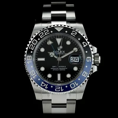 Rolex GMT-Master II Men's Watch - 116710BLNR Unworn Fully Stickered • £13250