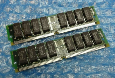 2 X Smart N1532014081XXS6 72-Pin EDO SIMM Non-Parity Memory Modules • £14.99