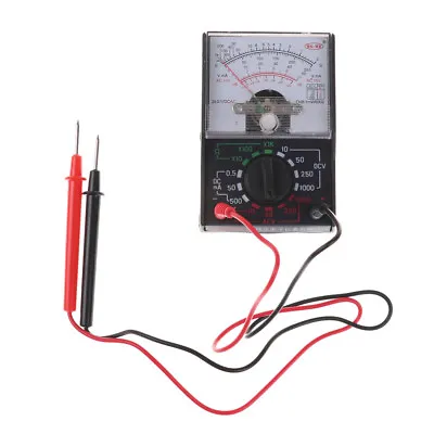 1000V Voltmeter DC/AC 250mA Ammeter 1K Resistance Meter Analog Multimeter KIU-'h • $8.49