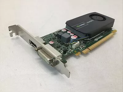 DELL NVIDIA Quadro 600 1GB GDDR3 DVI Display Port Graphics Card 04J2NX • $14.99