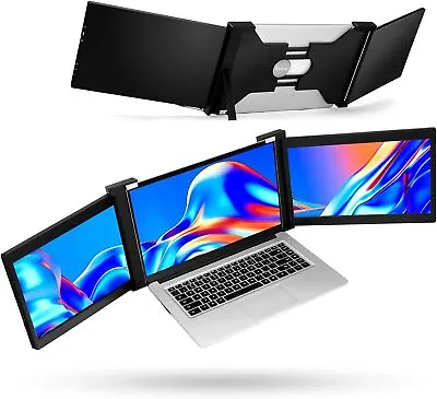 Triple Monitor For Laptop 11.6'' Laptop Monitor Extender Plug & Play IPS Screen • $199