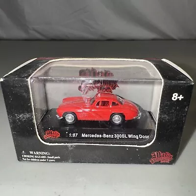 Malibu International 110 HO Mercedes-Benz 300SL Wing Door Red New In Box Gull • $3.99