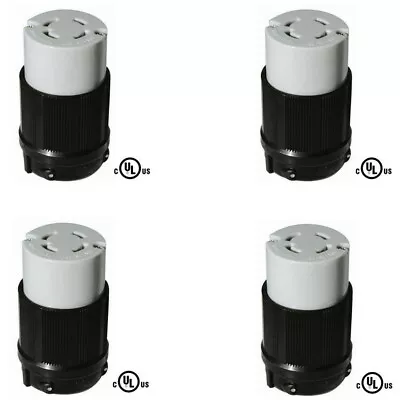 OCSParts L14-30R Generator Connector 30A 125/250V NEMA L14-30R (Pack Of 4) • $37.95