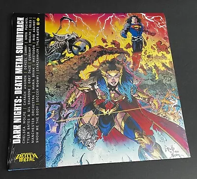 DC Dark Nights : Death Metal Soundtrack LP Brand New Sealed Idles Mastodon Etc • $13.99