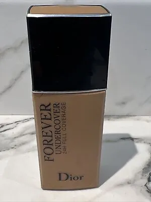 £30 • Buy Dior Diorskin Forever Foundation 030 Undercover 24H Full Coverage New