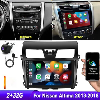 10  For Nissan Teana Altima 2013-2018 Android 12 Car Radio GPS Stereo Navi WiFi • $132.96