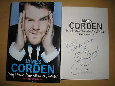 £59.99 • Buy James Corden - May I Have Your Attention Please 1/1  Hb/dj 2011 Signed, Doodled 
