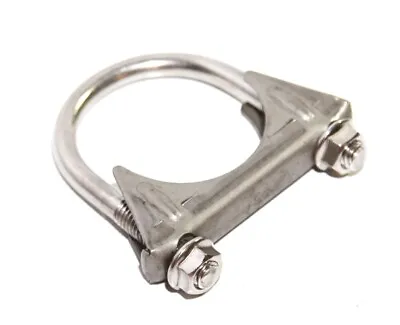 1 Piece 2 ID Exhaust Tail Pipe  Stainless Steel T201 U Bolt Clamp Heavy Duty • $9
