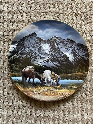 Terry Redlin “For Purple Mountain Majesties” America The Beautiful Plate 1999 • $18