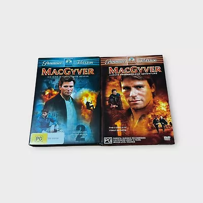 MacGyver The Complete Seasons 1 & 2 Richard Dean Anderson Region 4 Drama • $11.09