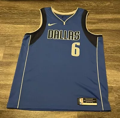 Kristaps Porzingis Nike Authentic Jersey Sz 52 XL Dallas Mavericks • $26