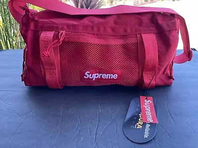 Supreme Authentic Red FW20 Cordura Nylon  Travel Gym On The Go Mini Duffle Bag • $155