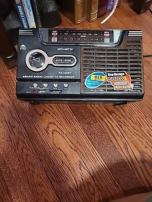 80s Boombox Single Cassette Player Speaker  AM/FM/S  Radio • $19