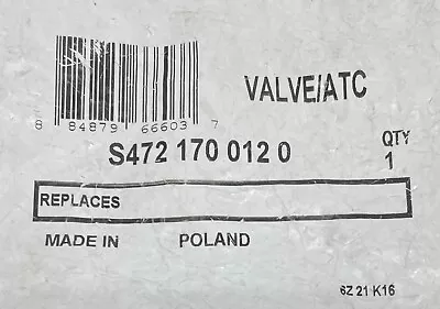 S4721700120 Genuine Meritor Wabco Abs Tractor Atc Valve Oem - New • $94.72