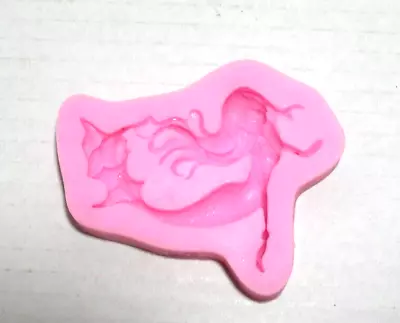 Mermaid Silicone Mold For Cake Cupcake Decorating Or Resin Designs. • $8.80