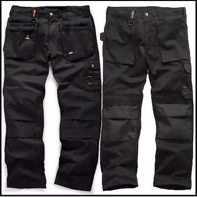£29.95 • Buy Scruffs WORKER PLUS / Worker Trousers | Trade Hard Wearing Work Trousers BLACK 