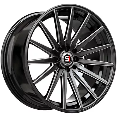 Spec-1 SP-69 19x8.5 5x100/5x4.5  +38mm Black/Milled Wheel Rim 19  Inch • $286.82