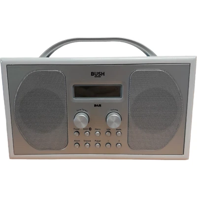 £19.99 • Buy Bush White Portable Bluetooth Dab With Lcd Display Radio