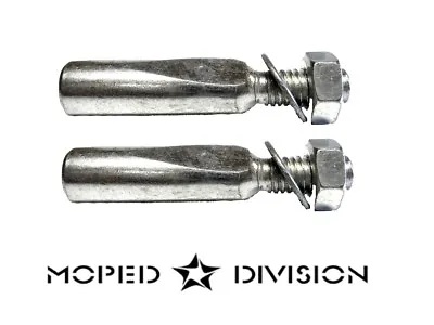 UNIVERSAL 9MM MOPED PEDAL ARM COTTER / SAFETY PIN SET Only Fits 9mm Pedal Arms • $4.99