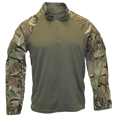 Mtp Green Ubac Long Sleeve Under Armour Shirt Warm Weather Genuine British Army • £17