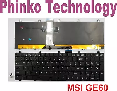 BRAND NEW Keyboard For MSI GE60 GE70 GT60 GT70 Gaming Laptop Backlit • $75.05