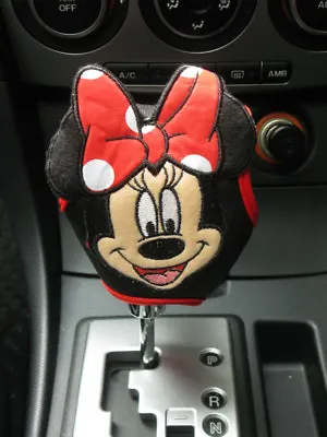 Minnie Mouse Disney Car Accessory #Red : Automatic Shift Knob Gear Stick Cover • $9.99