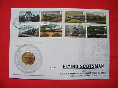 GB 2023 Flying Scotsman £2 Fine Uncirculated PNC Coin Cover. 03 • £27.99