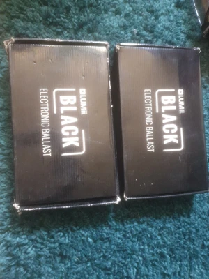 £29.90 • Buy Lumii Black Electronic Ballast And Reflectors New ×2.