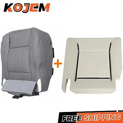 For 06-09 Dodge Ram 1500 2500 3500 Driver Seat Bottom Cushion + Gray Seat Cover • $59