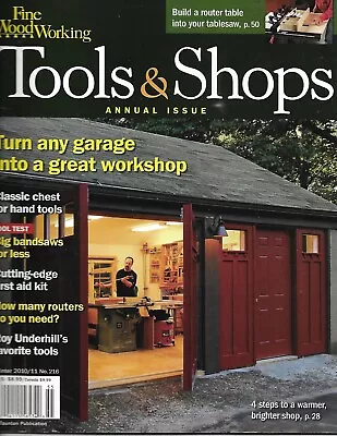 $14.92 • Buy Fine Woodworking Magazine Tools And Shops Annual Issue Classic Chest Routers .