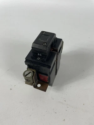 $24.99 • Buy Pushmatic Bulldog Circuit Breaker 2P 60 AMP . P260 / 31260 / 2 Pole  Tested