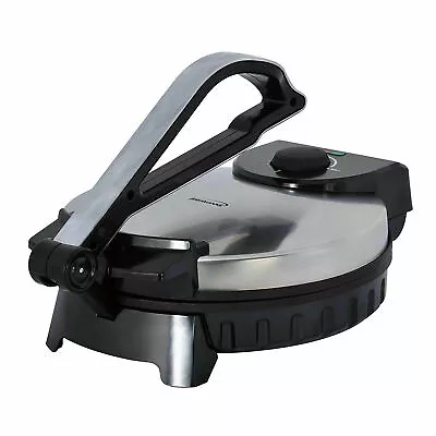 $38.98 • Buy Brentwood Electric Tortilla Maker 8 In. Non Stick Roti Adjustable Heat