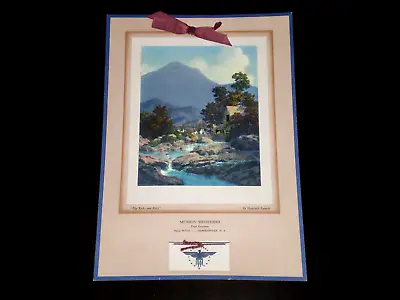 Maxfield Parrish 1944 Calendar 'Thy Rocks And Rills' W/Original Envelope • $50