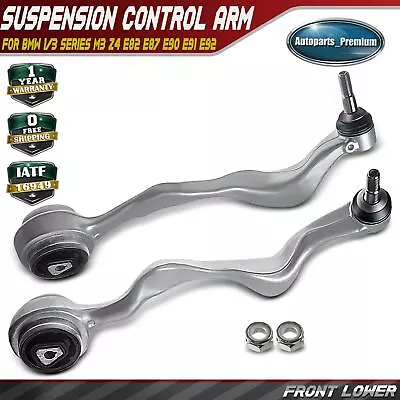 2x Front Lower Forward Control Arm W/Ball Joint For BMW E92 E88 E82 128i 328i Z4 • $63.99