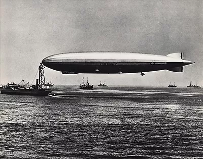 1931 Vintage AVIATION AIRPLANE Navy Zeppelin Dirigible Airship Photo Art 11x14 • $187.12