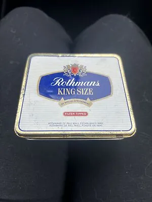 Vintage Rothmans Cigarette Tin  • $10.86
