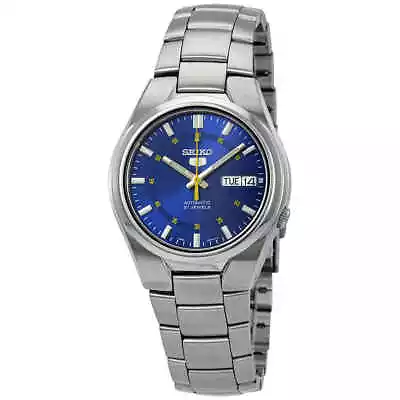 Seiko Series 5 Automatic Blue Dial Men's Watch SNK615 • $119.90