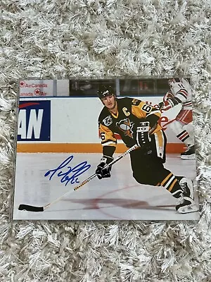 NHL Pittsburgh Penguins Mario Lemieux Signed Autograph 8X10 Photo • $174.74