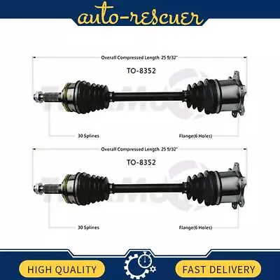 TrakMotive Rear Left Rear Right CV Axle Shaft 2x For 1987 Till 1993 Toyota Supra • $333.99