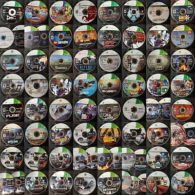 Xbox 360 Video Games Disc Only Huge Selection You Choose Super Fast Shipping • $1.79