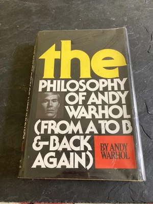 £3900 • Buy The Philosophy Of Andy Warhol ( From A To B & Back Again) SOUP CAN Drawing!!