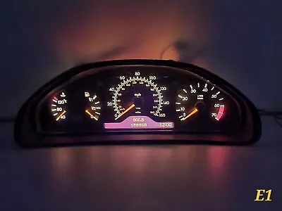 96-99 MERCEDES E320 W210 Instrument Cluster Gauge Speedometer 2105407847 OE 188K • $247.43