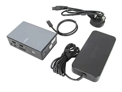 £74.95 • Buy ASUS Vivobook USB-C Dual HD DIsplay USB-C Docking Station Inc PSU