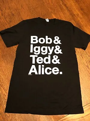 Detroit Michigan Rockstars Bob Seger Iggy Pop Ted Nugent Alice Cooper Shirt Sz S • £26.26