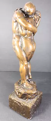 ESCO 1967 Nude Kiss Chalkware Sculpture Statue Vintage 13  • $36