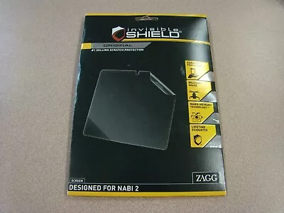 ZAGG Invisible Shield Glass Original Screen Protector DESIGNED FOR NABI 2 • $18