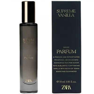 $39.99 • Buy Zara Supreme Vanilla Perfume For Women EDP Eau De Parfum 30 ML (1.0 FL. OZ)