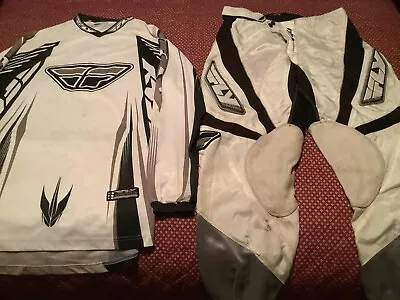 Fly Racing Riding Gear Pants Size 32 And Jersey Medium) Offroad ATV Motorcross • $37.50