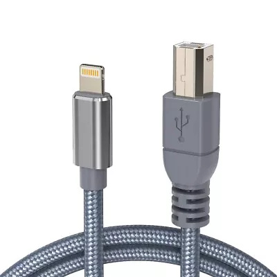 LMUBOY Lightning To USB-B Midi Cable For IPad/iPhoneUSB Type B Midi Cord For IP • $13.91